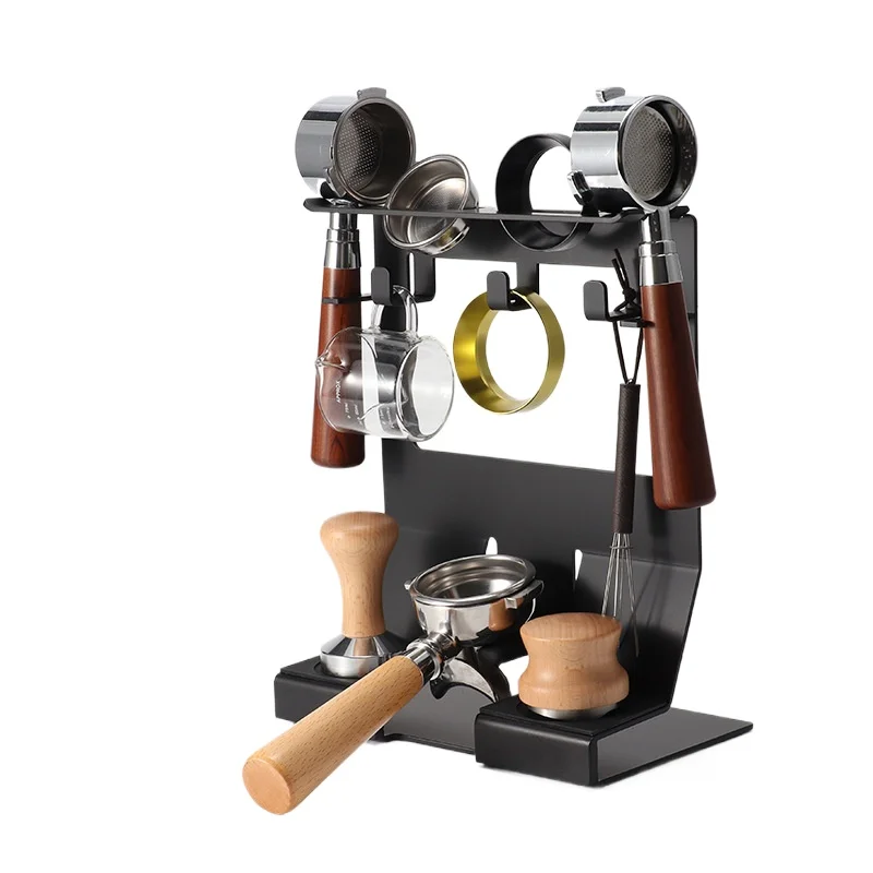 Bar Coffee Tool Storage Rack Multifunctional Hanging Organizer For Portafilter Tamper Distribution Tool