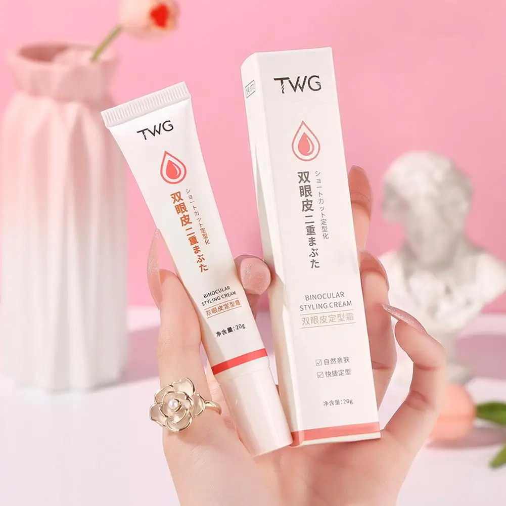 Double Eyelids Styling Shaping Cream Invisible Big Eye Natural Lasting Waterproof Lift Eyelid Glue Eye Makeup Tool