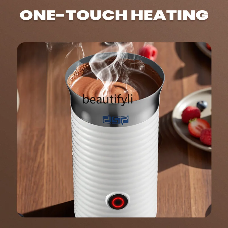 전기 우유 거품 기계 우유 비터 가정용 자동 거품 기계 교반 커피 라떼 거품 기계