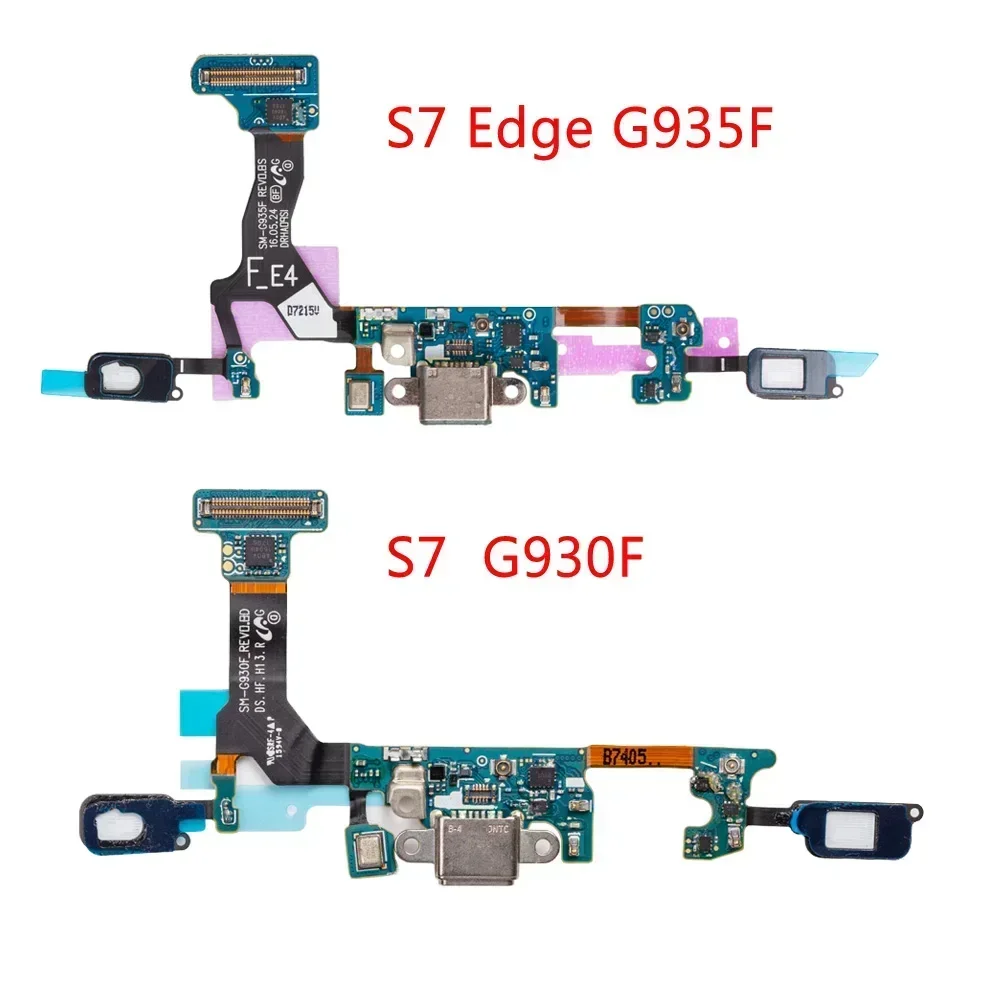 For Samsung Galaxy S7 Edge G930F G935F  USB Charging Port PCB Board Charger Dock Connector Flex Cable