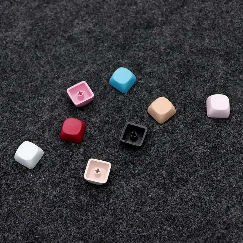 10Keys PBT-Tastenkappen, MOA-Profil, 1U, ohne Gravur, leere Tastenkappen, einzigartige Tasten mit besonderen Zeichen für mechanische Tastaturen. – Detail 9