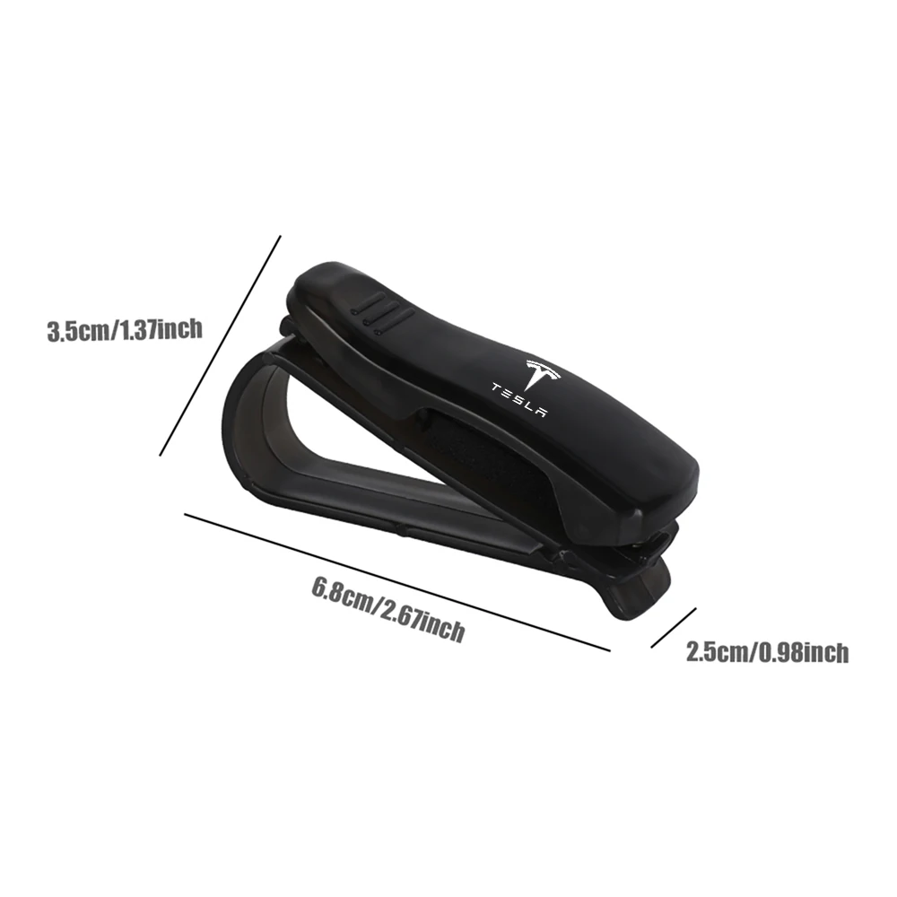 

Car Sun Visor Glasses Clip Eyeglass Holder Valve Cap For Tesla Model S X Y P100D P85D P75D P90D Style Roadster Invader Coil Mod