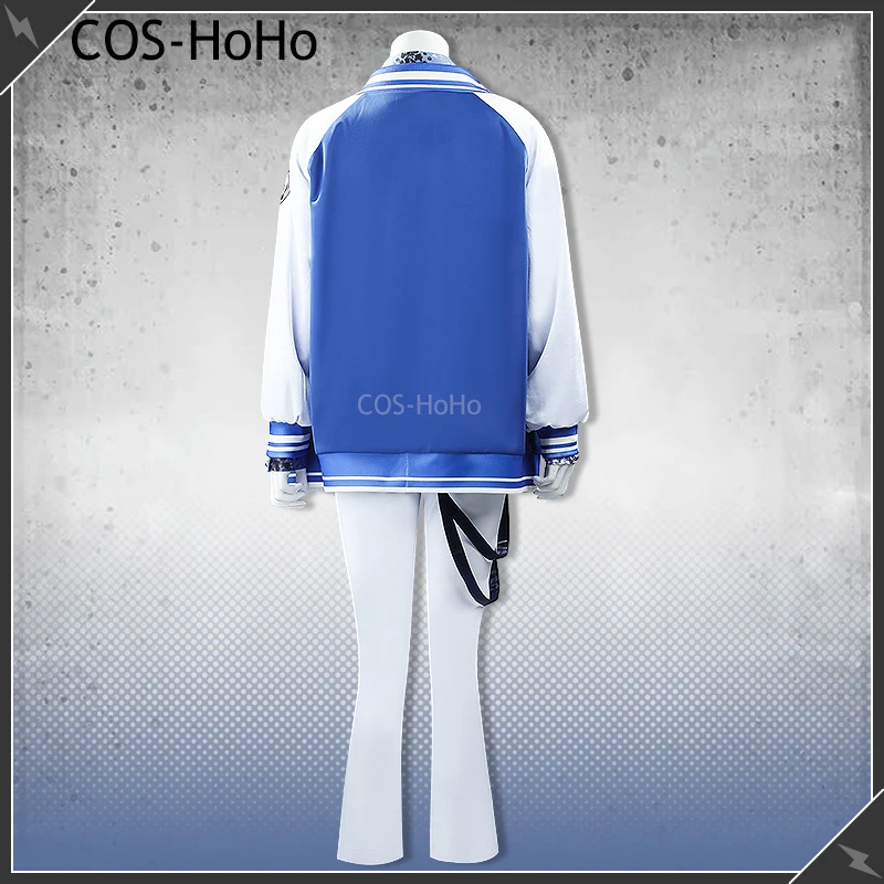 Cos-hoho vtuber koyanagi rou halbjubiläums spiel anzug cool gut aussehend uniform cosplay kostüm halloween party rollenspiel outfit