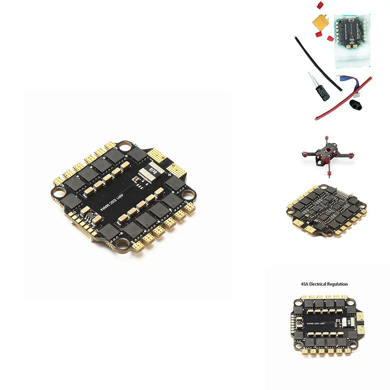 

For Crossing Machine Blheli-S DSHOT600 4-In-1 Electric Flight Control Drone Accessories ESC Board