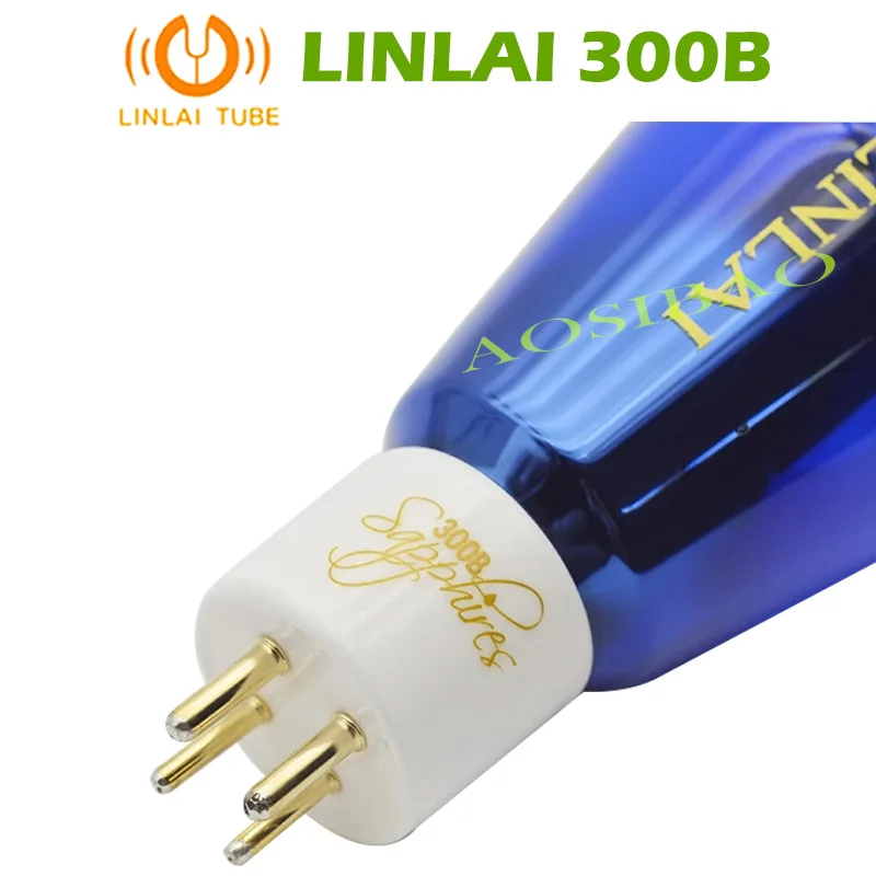 LINLAI-Amplificador Tubo vácuo eletrônico, 300B Sapphire, Atualização 4300B, 300BT, 7300B, E-300B, Válvula de áudio HIFI, DIY