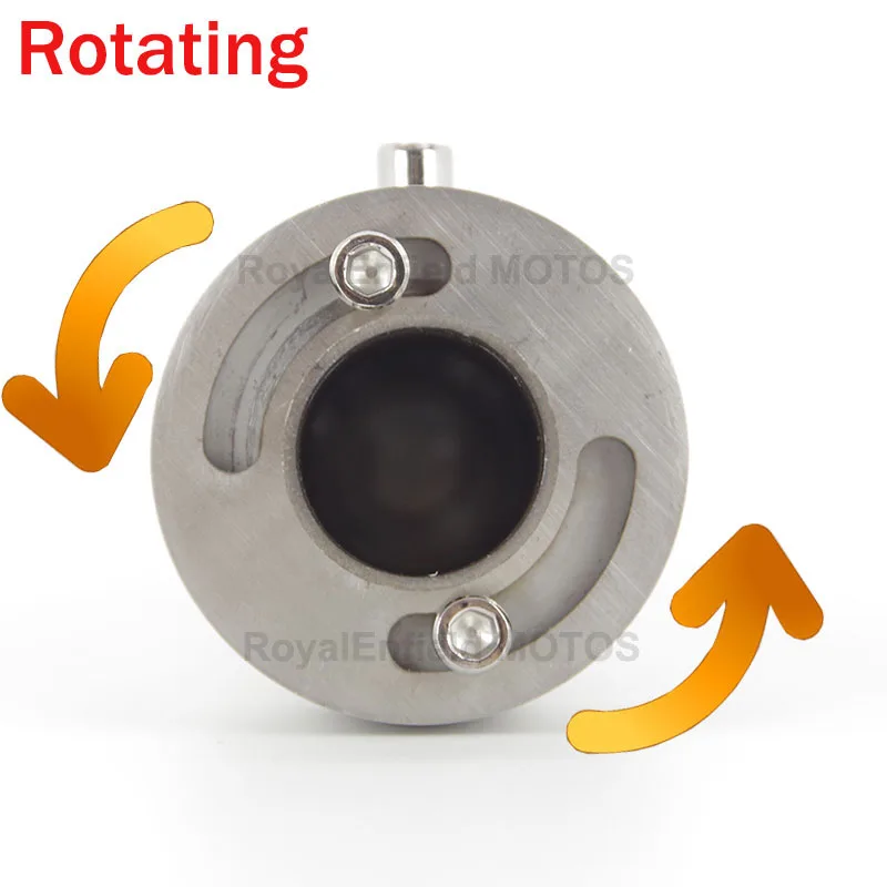 Universal 48MM/51MM Motorcycle Systems Motocross Adjustable Exhaust Pipe Muffler Silencer DB Killer Pipe Tip Racing