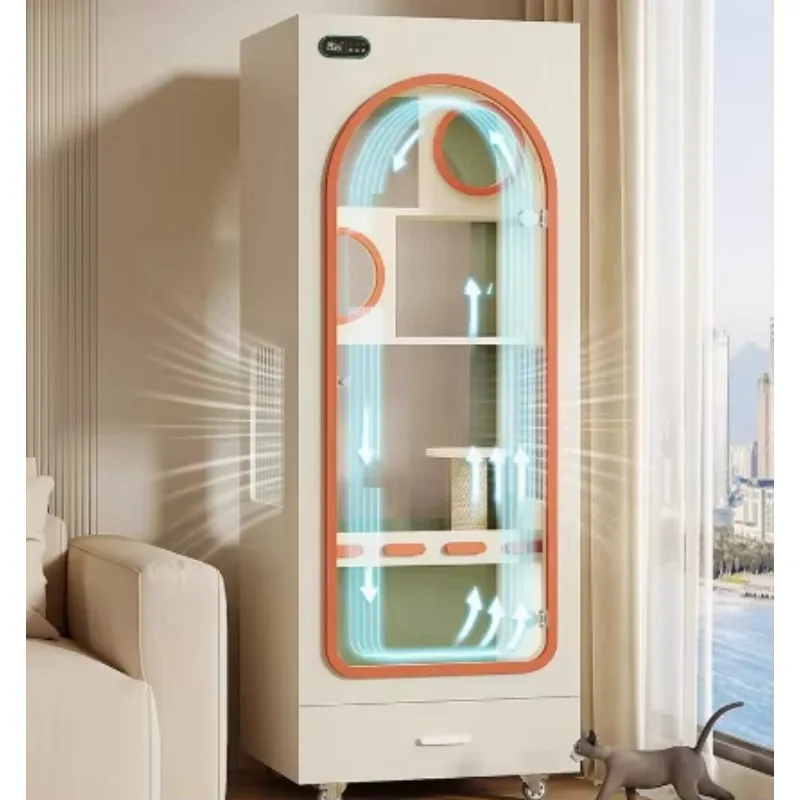 

Настраиваемый современный умный домик-шкаф для кошек с постоянной температурой, деревянный, для дома, в упаковке