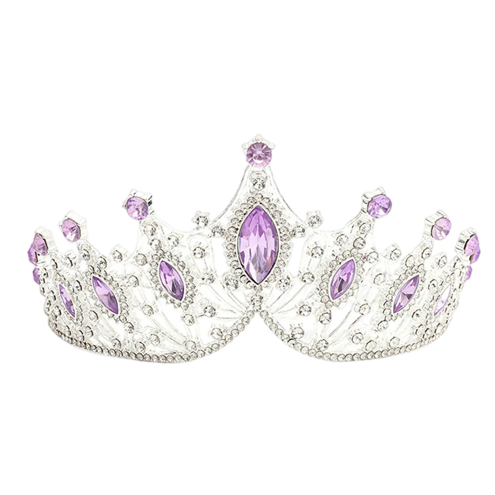 Braut Strass Krone Hochzeit Tiara rutsch feste verschleiß feste Dame Kopfschmuck für Braut Brautjungfer Prinzessin Kostüm