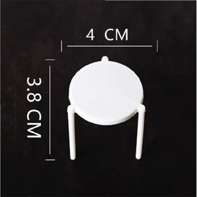 

500pcs Plastic Pizza Tripod Saver Custom Disposable Lunch Box with Restaurant Takeaway Stand for Pizza Delivery & Storage