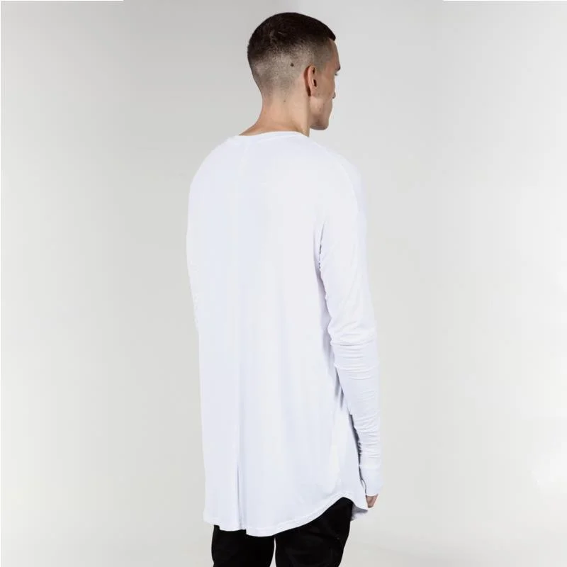 HKSH Spring Autumn New Men Tide Dark Punk Niche Non-Mainstream Slim Cotton T-shirt Hairdresser Performance Tees Y2K Vibe HK27938