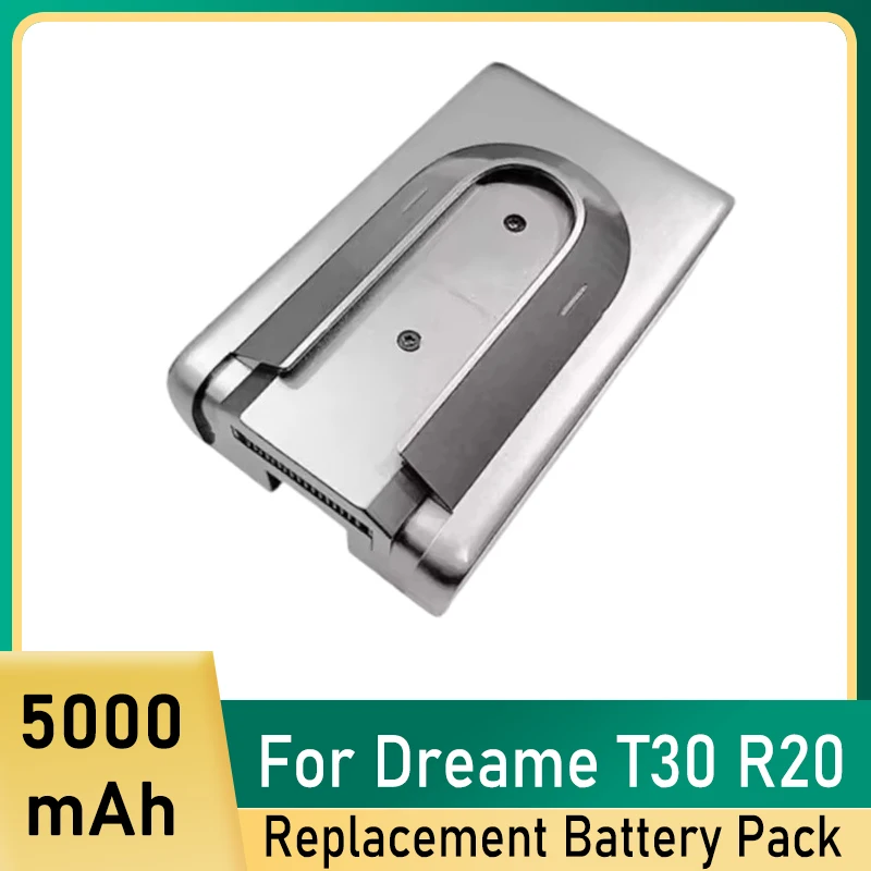 Batterie de remplacement 29.6V pour aspirateur sans fil Dreame T30 R20, batterie Rechargeable haute capacité 5000mAh