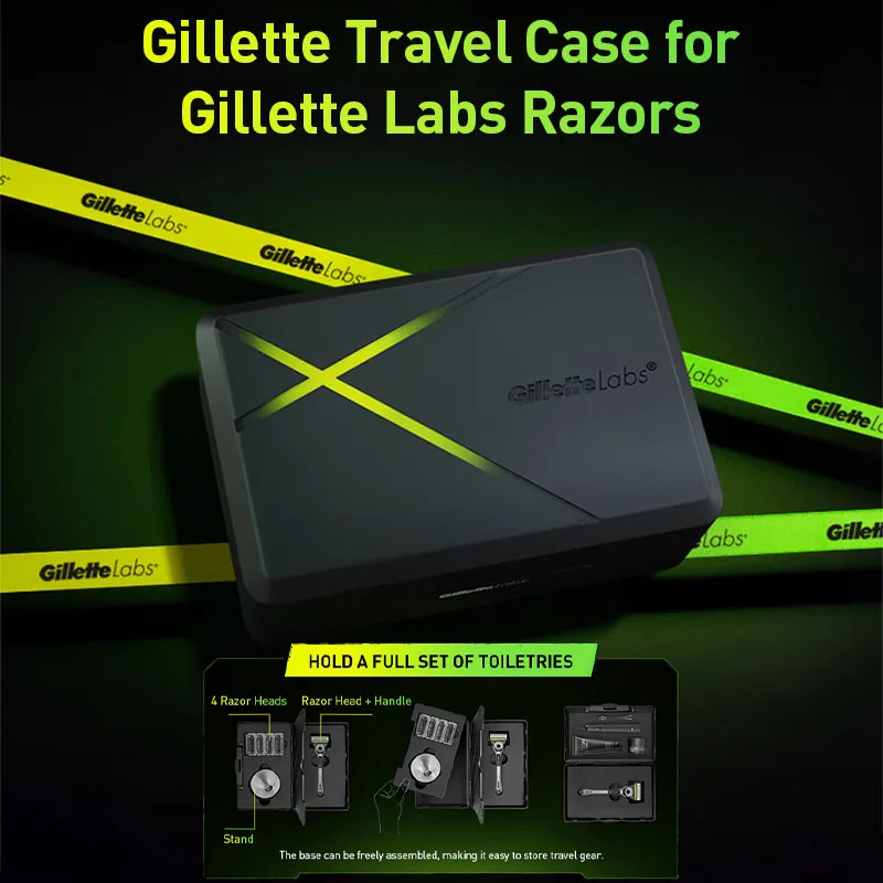 

Магазин дорожной коробки Gillette Labs Бритвы и стержни, подходящие для серии Labs