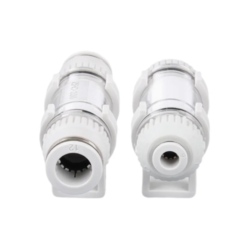 ZFC Series Vacuum Filter  In Line Removable Fiber Element For Air Suction Cup AZFC100 AZFC200 ZFC100-06B ZFC200-08B