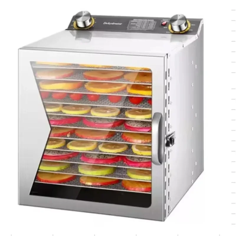مجففات فواكه أوتوماتيكية بالكامل بأفضل جودة من سيلاير، مجفف طعام مكون من 12 طبقة