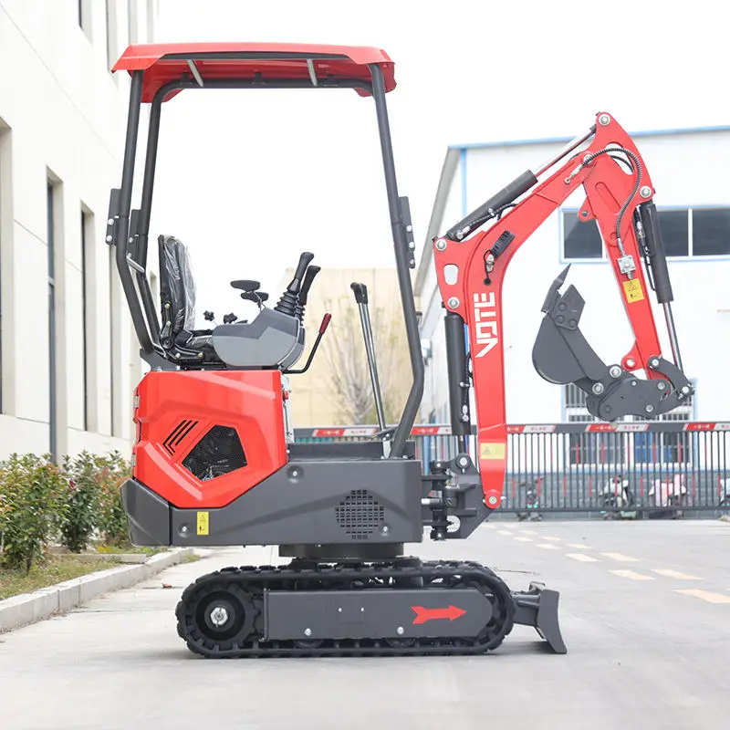 شحن مجاني CE EPA حفارات صغيرة 1.2 طن تستخدم مزرعة الحفارات الهيدروليكية محرك الزاحف حفارة صغيرة للبيع #2