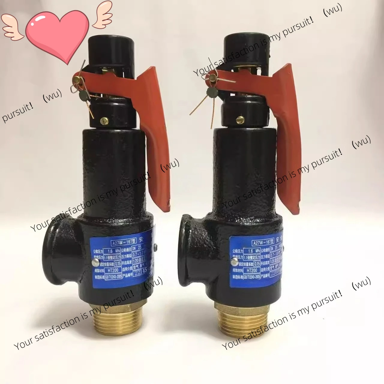 ZOCI-A27W-16T/10T Spring micro-opening safety valve Air compressor Storage tank boiler pressure relief valve 1520