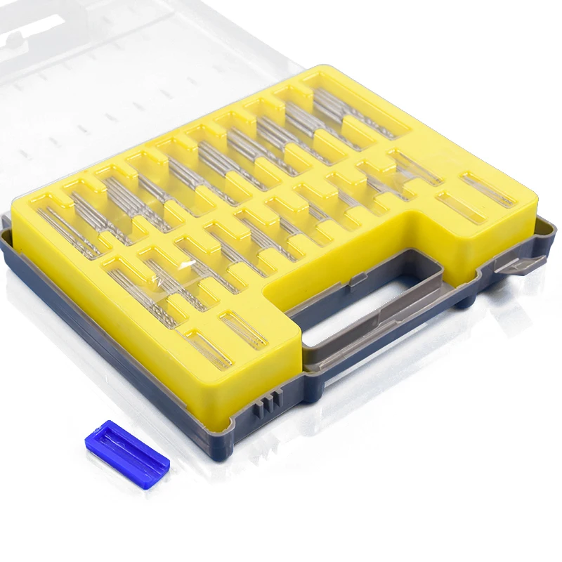 150 PCS HSS Twist Drill Bit Size 0.4mm-3.2mm Metalworking Drill Bit Set Round Shank Mini Drill Bit