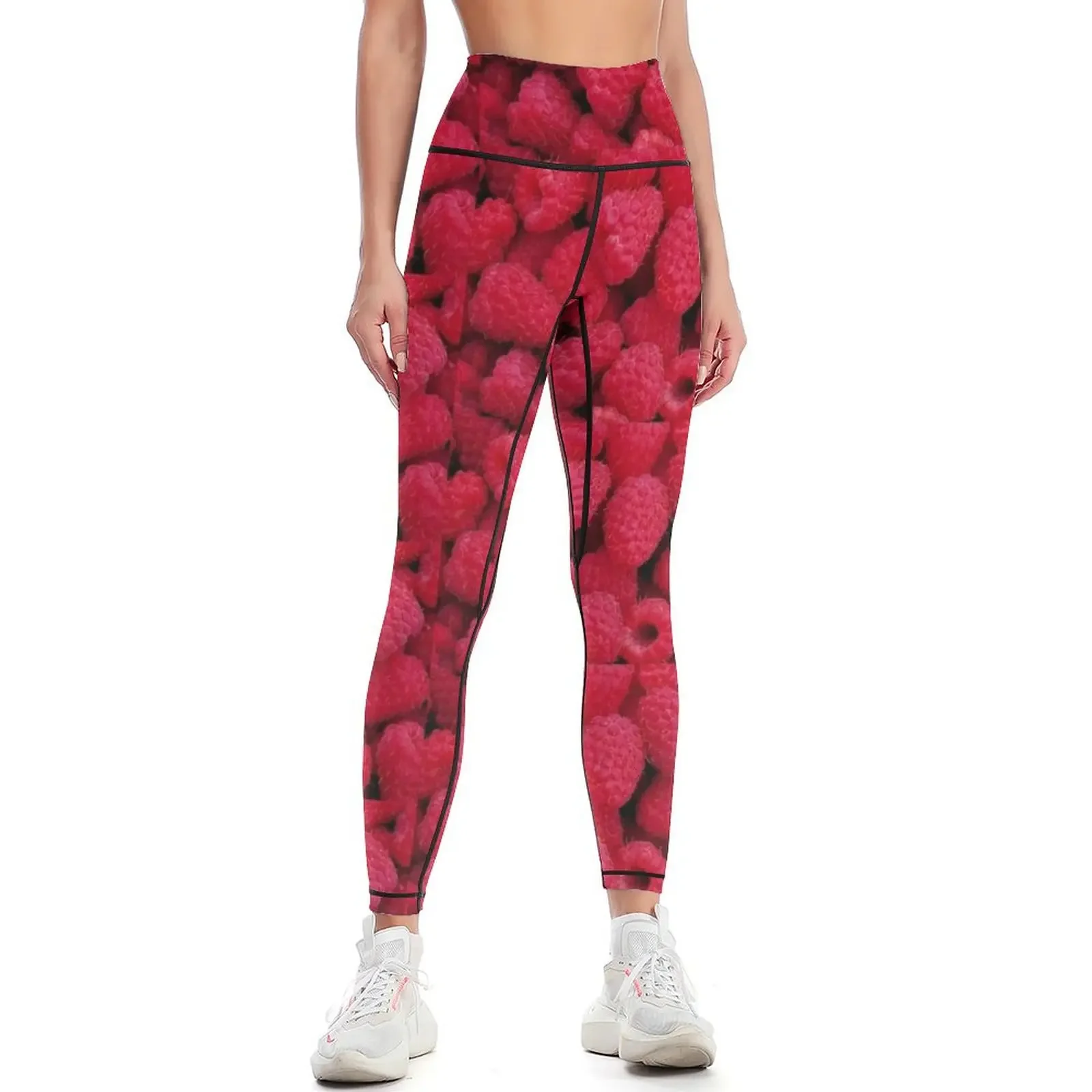 

Raspberries Leggings sporty woman push up sports tennis for trousers Training pants Womens Leggings
