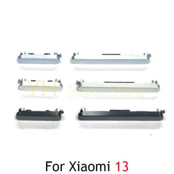 For Xiaomi Mi 13 13T Pro Phone Housing Side Key Power Volume Button Repair Parts