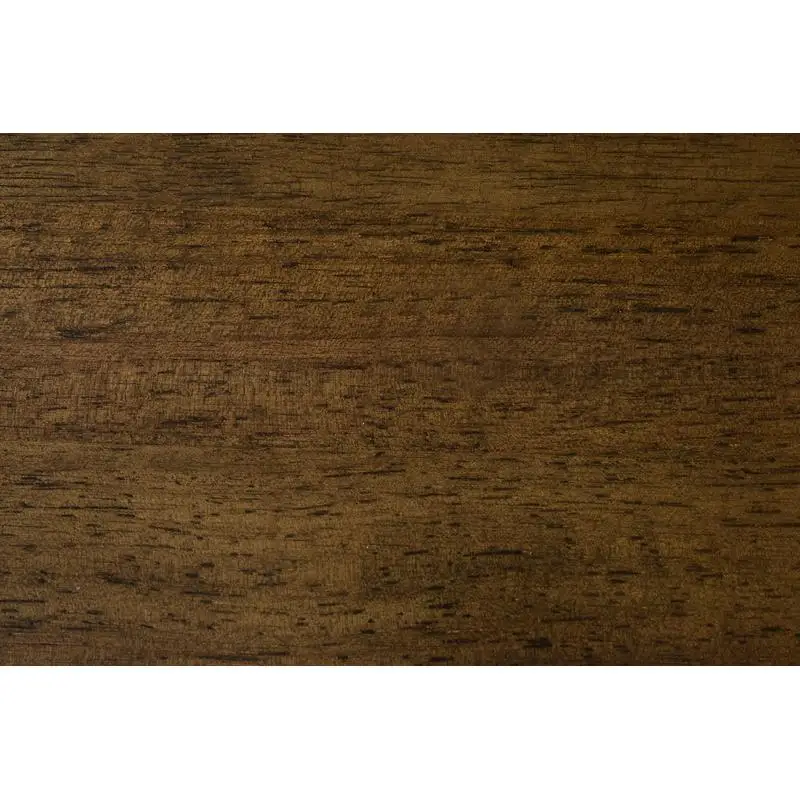 سرير على الطراز الصناعي الريفي ذو لمسة نهائية بنية بحجم كوين مع أثاث غرفة نوم من الخشب الصلب المدمج