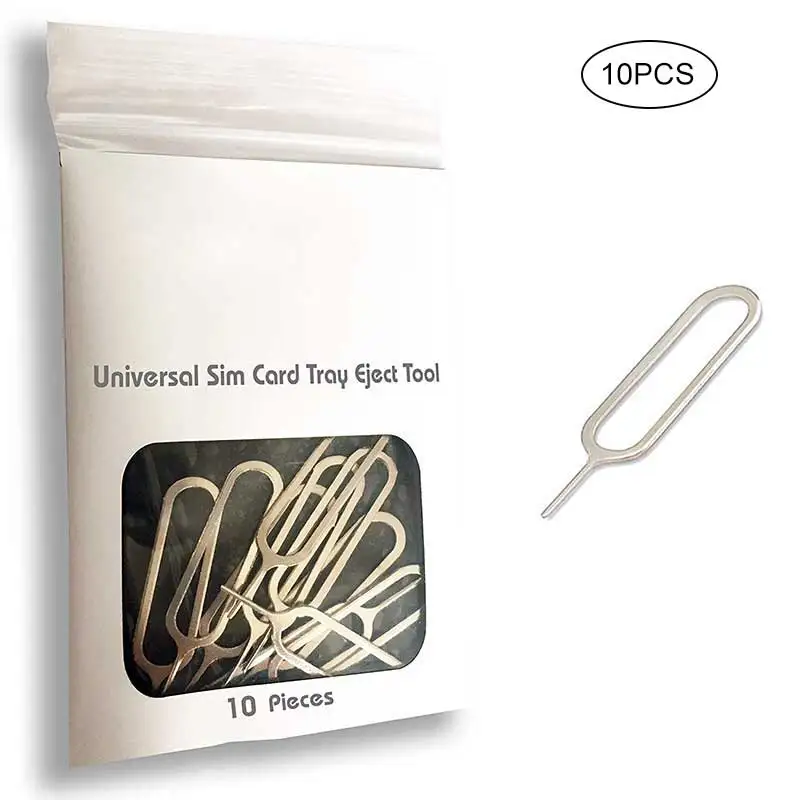 

10pcs Smartphone Needle Opener Durable Portable Card Tray Pin Eject Removal Tool For Most Smartphone Accessory