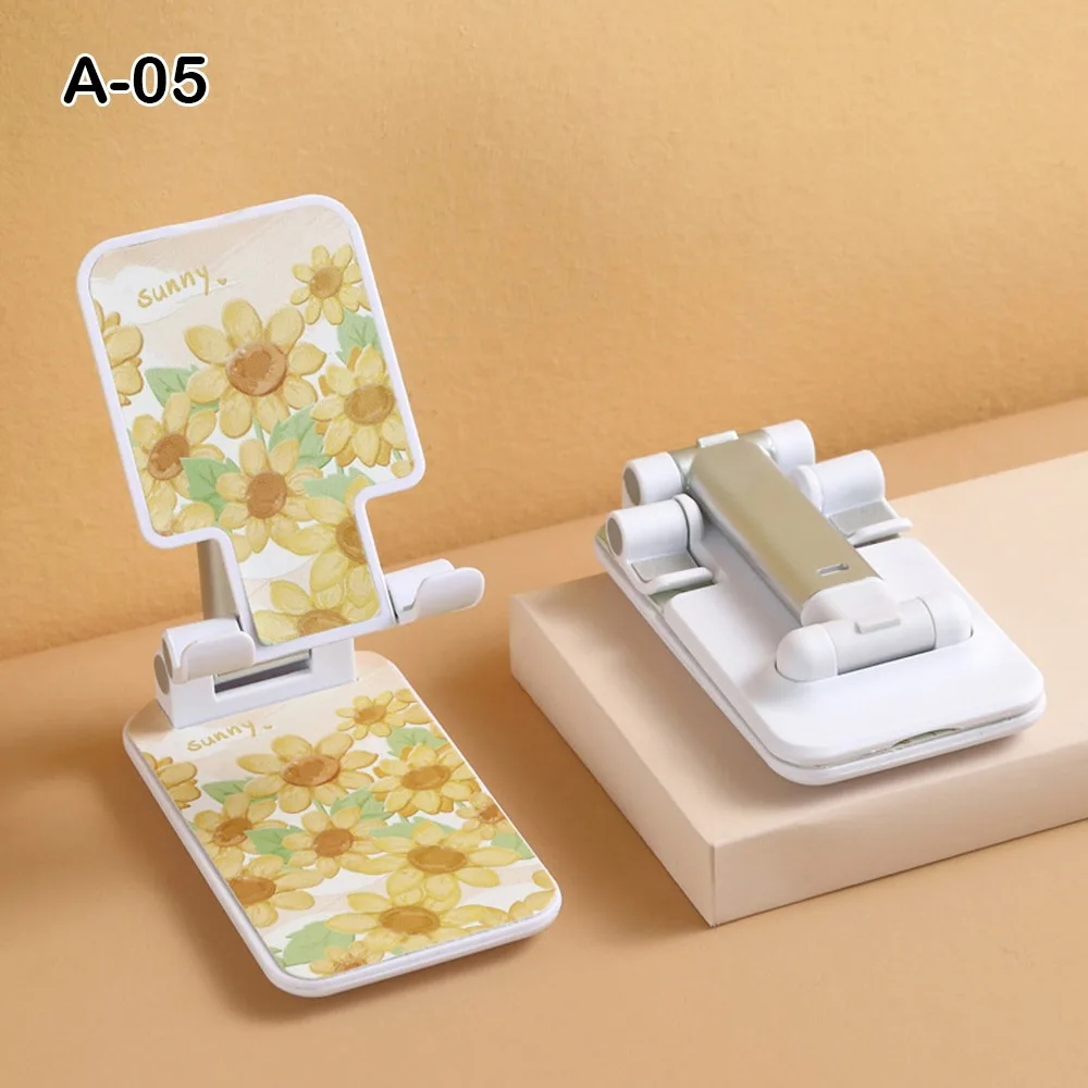 

New Adjustable Mobile Phone Holder Stand Lazy Cartoon Folding Stand Lifting Universal Cell Phone Stand