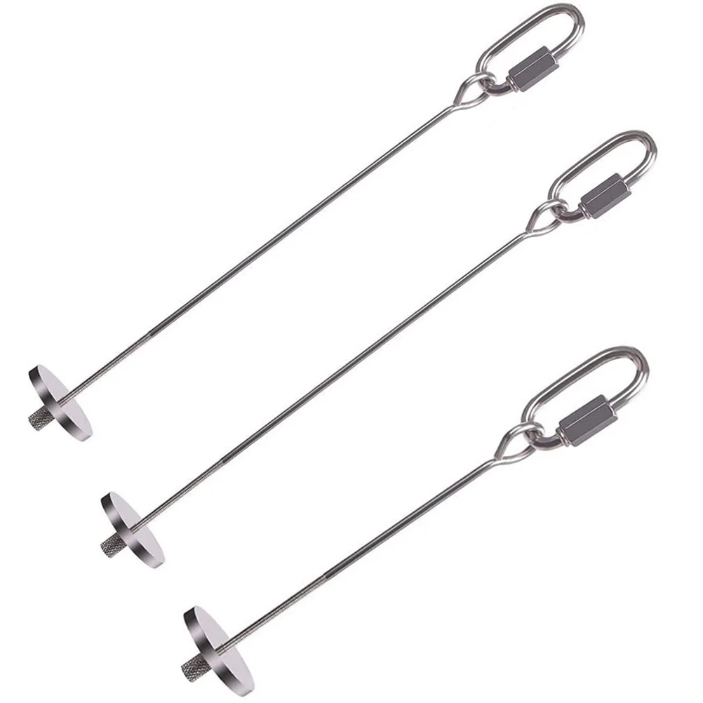 

3 Pcs Stainless Steel Bird Supplies Small Parrot Fruit Holders Feeder Cage Accessory Daily Use Parakeet Food