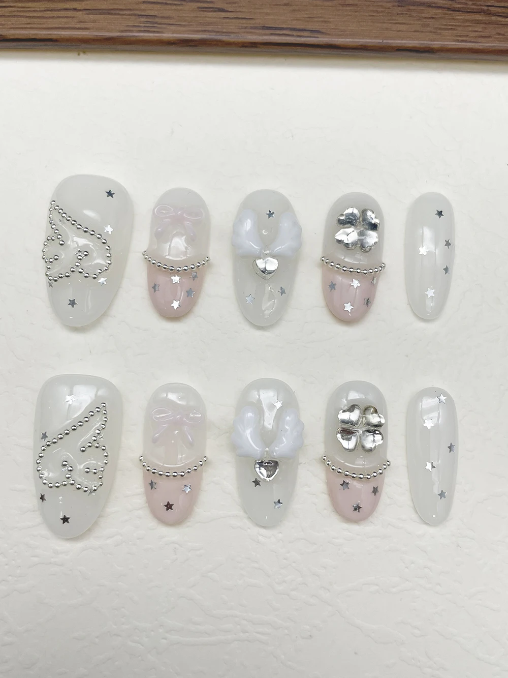 Autocollants pour ongles à pre - Nail Art Pink avis et prix