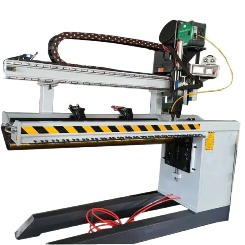 Automatic welding equipment, straight seam welding machine, longitudinal seam welding machine
