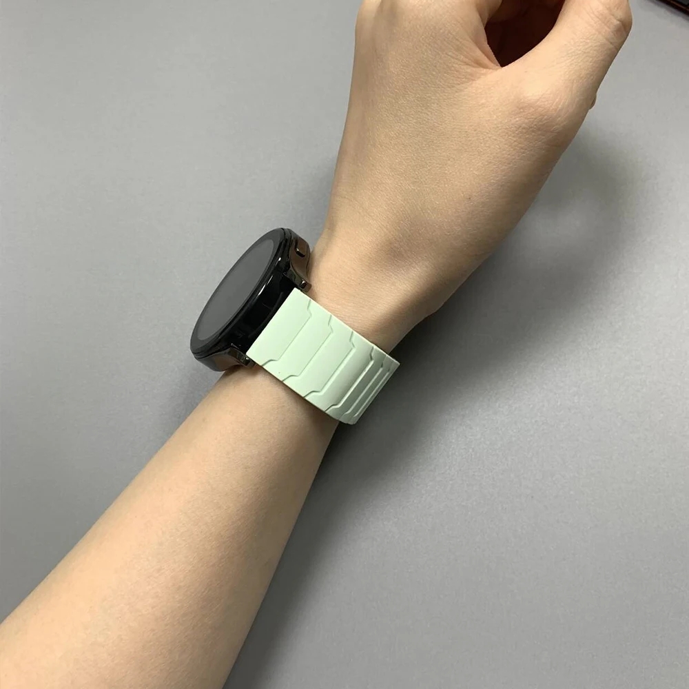 Magnetic Strap For Realme Watch 3 2 S pro Band Replace Bracelet Correa For Amazfit GTR 4 3/GTS 4 2 Silicone 20mm 22mm Wristband