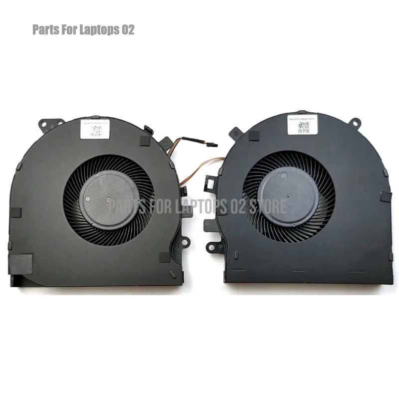 PP New For Razer RZ09-027 RZ09-0270 RZ09-0300 Spirit Blade 15 RZ09-02705E7 RZ09-02705E75 Laptop CPU & GPU Cooling Fan One Pair