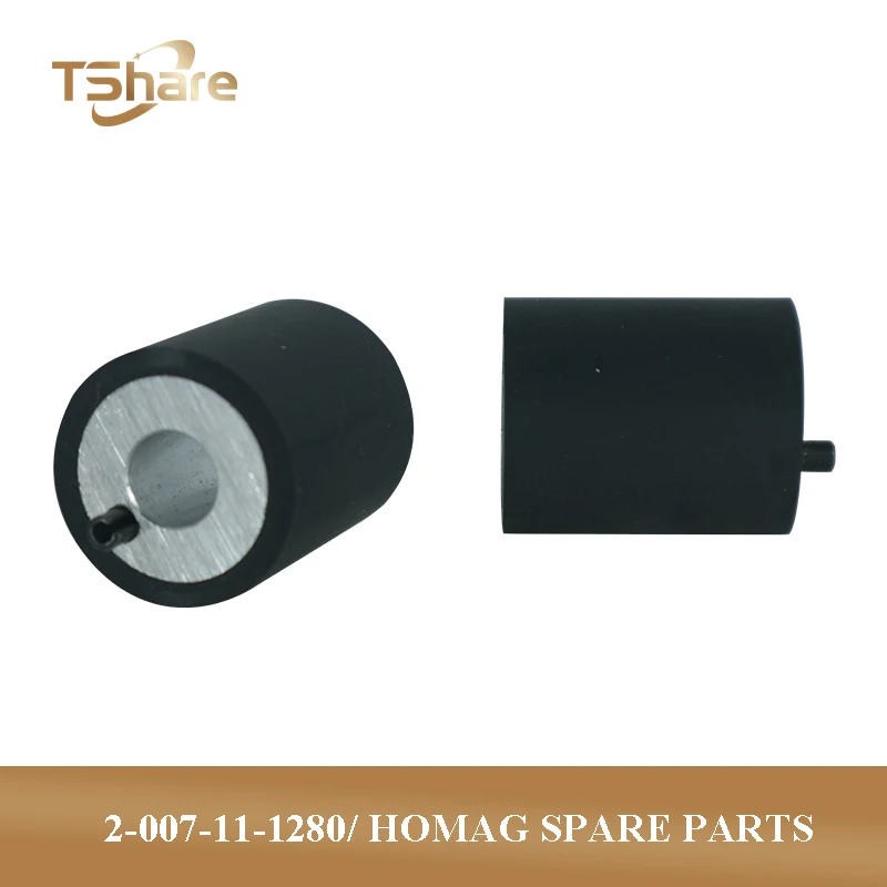 1 قطعة الأصلي 2-007-11-1280 متفوقا المطاط Infeed الأسطوانة D33 * d12 * H40 المطاط لآلة ربط الحواف HOMAG #1