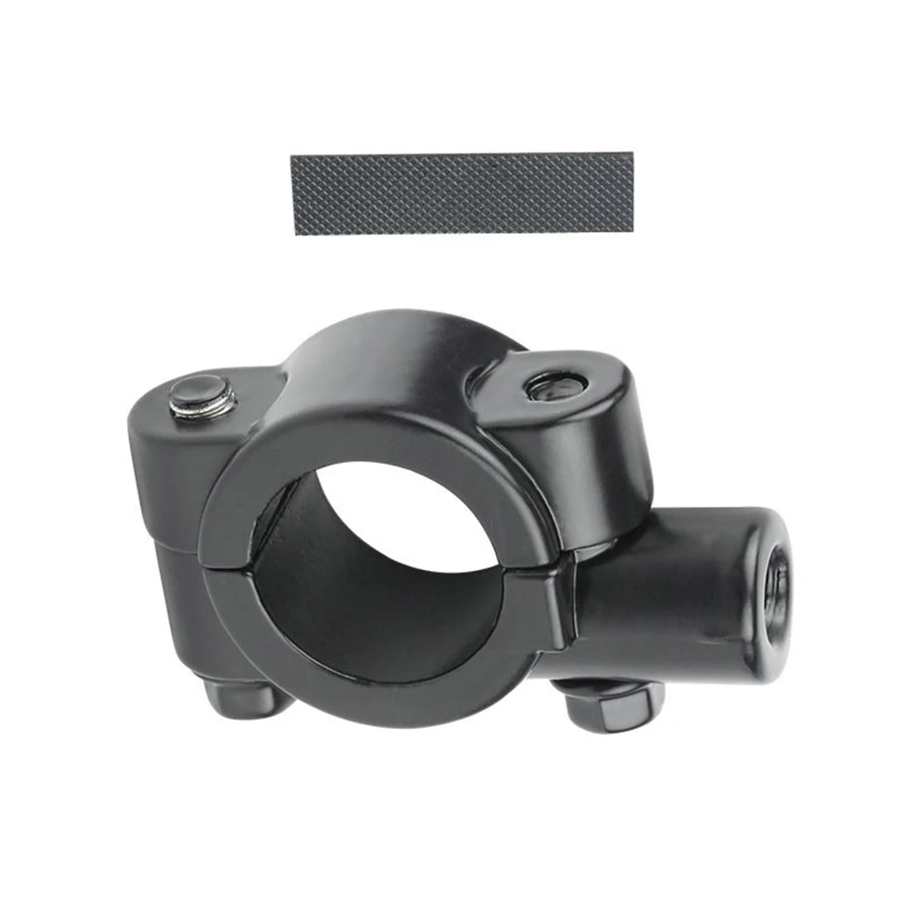 

1 Pc Bicycle Reflective Mirror Base Aluminum Alloy 8mm Thread For 20-22mm Handlebar Rain Shelter Bracket for Bike Motorcycles