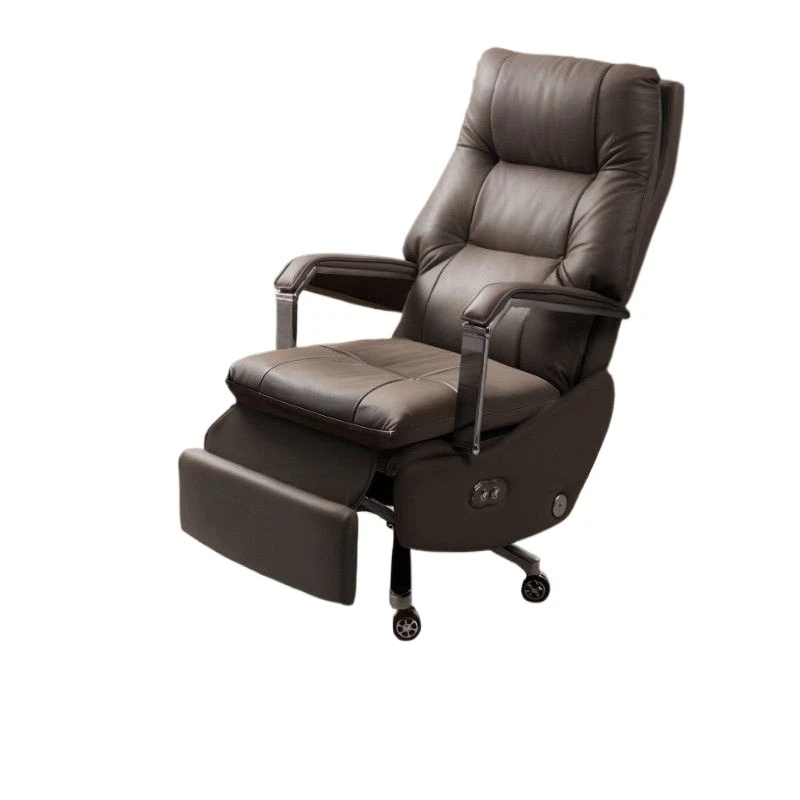 

2025 new chair electric boss chair car full body recliner widened high-end office chair