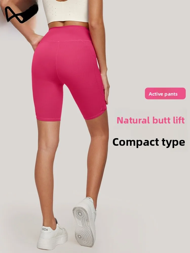   レディース サマーヨガパンツ ハイウエスト タイトフィット 快適 通気性 抗カール 女性用 orts スポーツ ボトムス