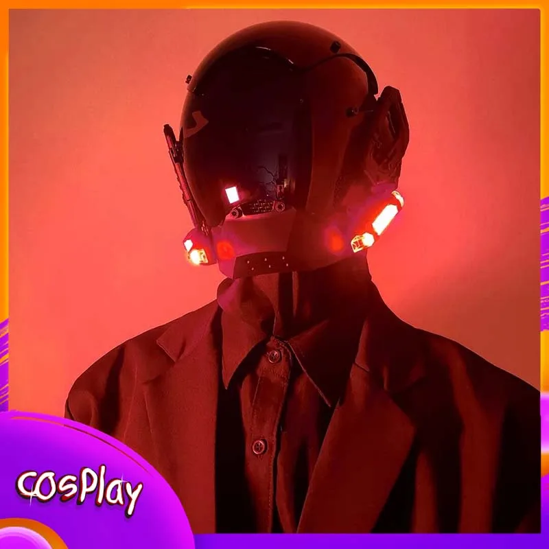 cyber-punk-mask-with-side-light-cosplay-costumes-mech-soldier-mask-halloween-party-carnival-comic-con-props-coser-helmet-gift