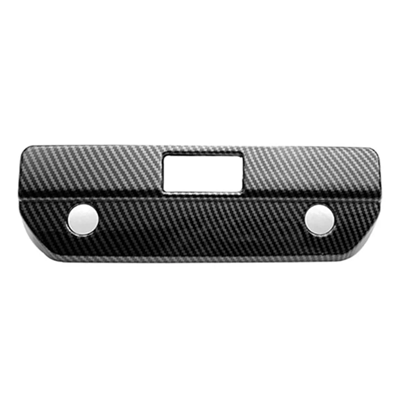 

Carbon Fiber ABS Rear Trunk Gate Door Handle Bowl Cover Trim for Chevy Silverado / GMC Sierra 1500