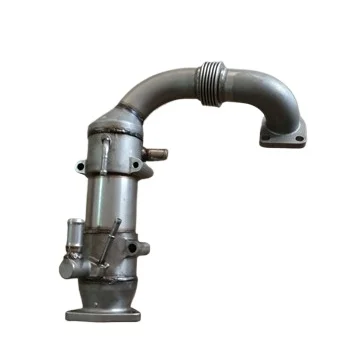 

Excavator Engine Parts EGR Valve Cooler Tube J08E Exhaust Valve 76/128 Exhaust with Valve