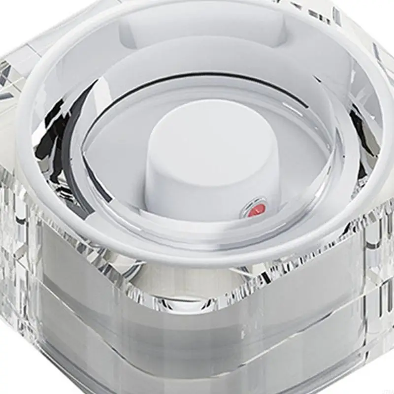 J78A Charging Station With Absorption For Rings Transparent ABS Material Convenient And Efficient Power Supply