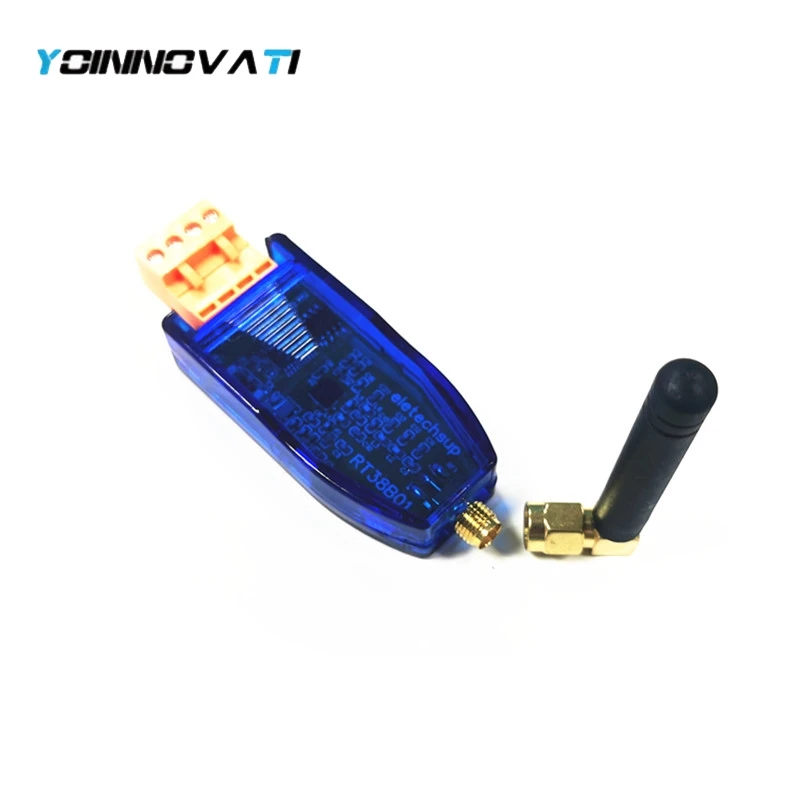 YT 2pcs - 5pcs  RT38B01 VHF/UHF Radio Modem RS485 Wireless Transceiver 20DBM 433mhz Transmitter and Receiver view 2