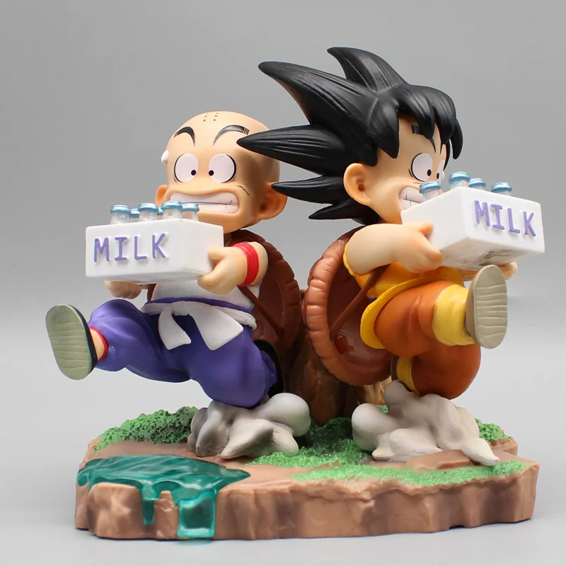 15cm Dragon Ball Z Figures Kuririn Goku Anime Figure Dbz Action Figures Pvc Statue Figurine Kuririn Goku Model Doll Toys Kids