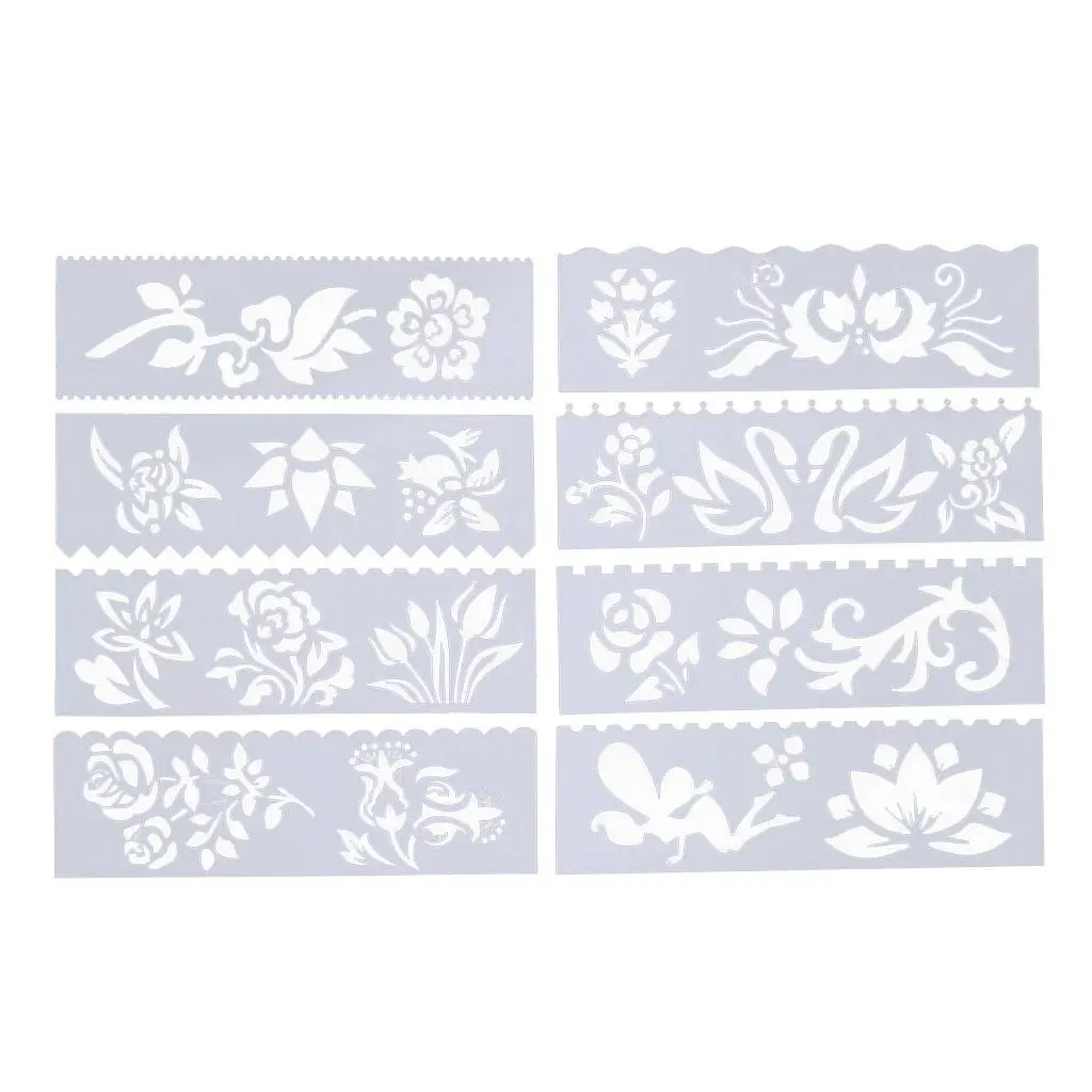 Planner Drawing Template Notebook Stencil Set Eco PET Shapes for Bullet Journal Schedule Books