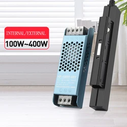 Magnetic Track Power Supply Sithout Light 220 to 48V Exposed and Concealed Linear Light Drive 100W200W