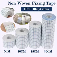 10M Non-woven Roll Tape Plaster Patch Adhesive Dressing Medical Fixed Bandage Breathable sticky wound dressing medical non-woven