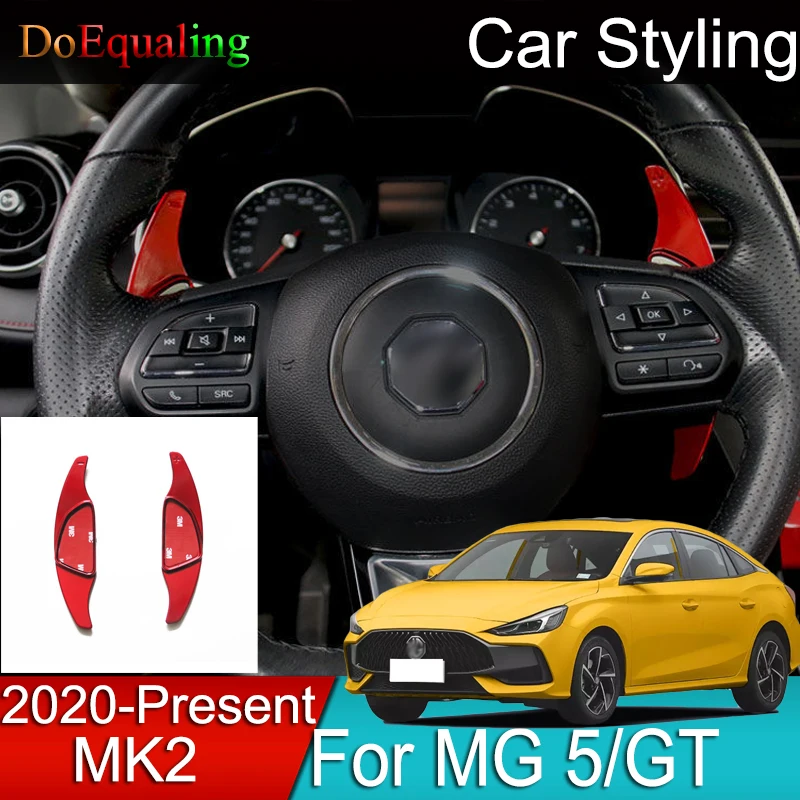 

Car Steering Wheel Paddle DSG Extension Shifters Shift Sticker for MG 5 MG5 MGGT GT 2nd 2022 2021 2023 Accessories Interior