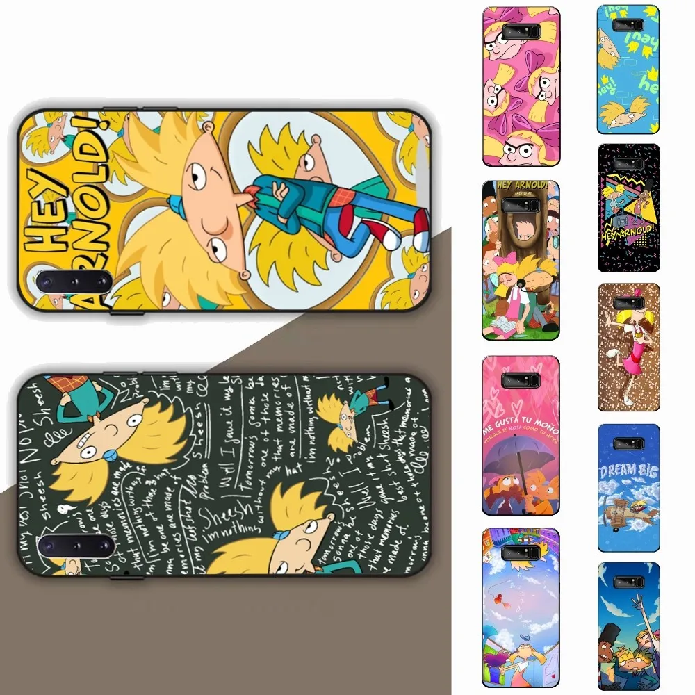 

Hey Arnolds Cartoon Phone Case For Samsung Note 8 9 10 20 pro plus lite M 10 11 20 30 21 31 51 A 21 22 42 02 03