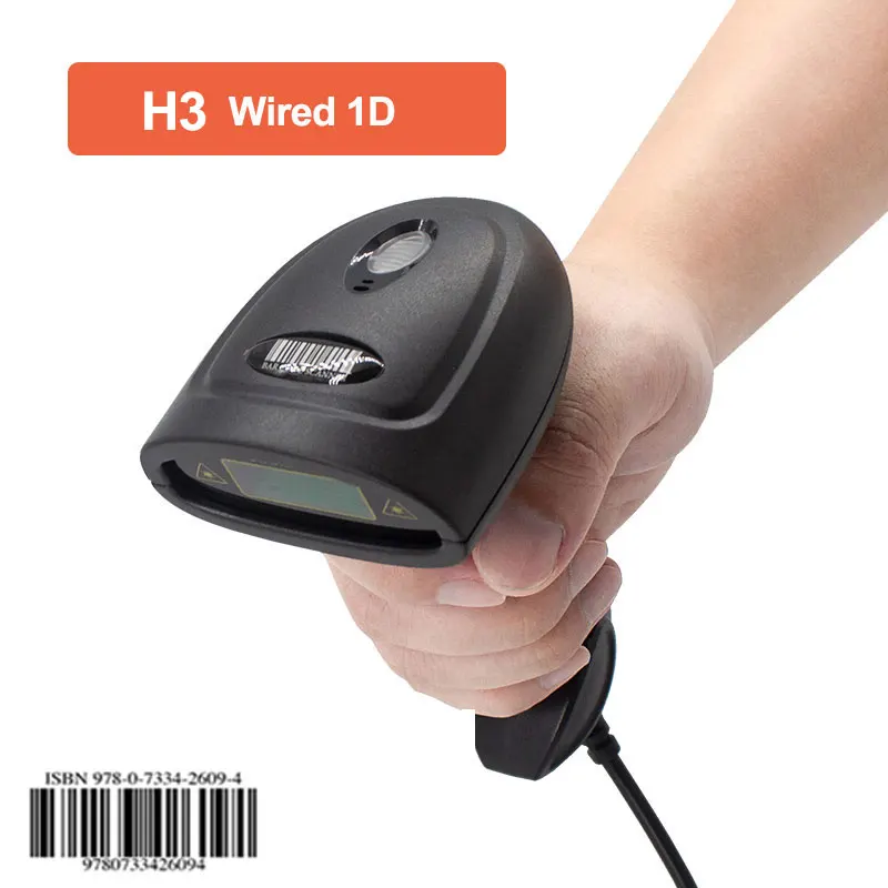 Imagem -06 - Wireless Handheld Barcode Scanner 1d 2d Laser qr Code Reader Desktop Scanner Wireless Bluetooth Holyhah-a30d