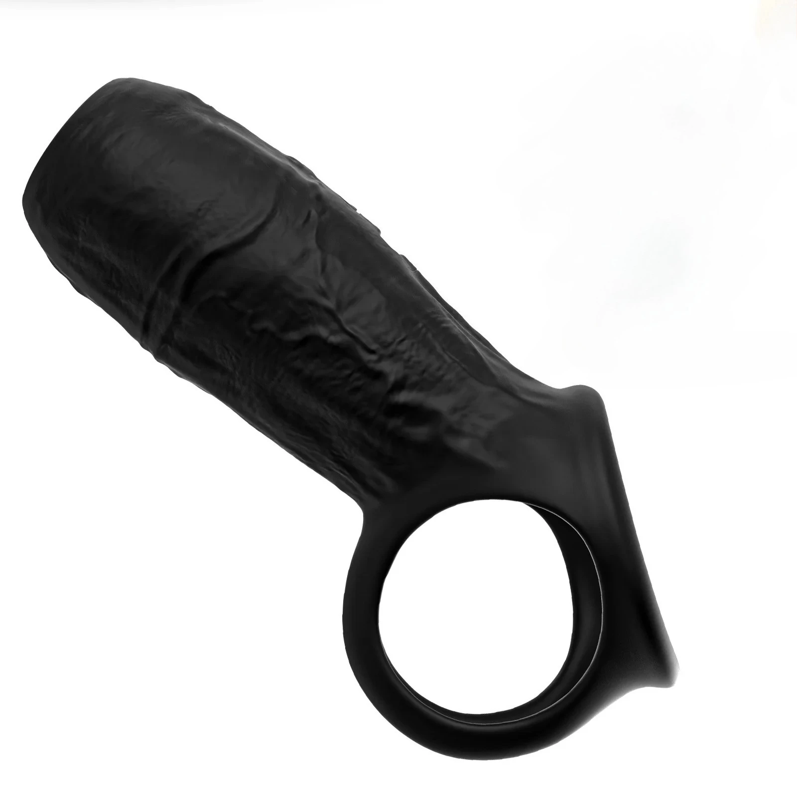 Vibration Penis Sleeve Stronger Erection Delay Ejaculation Silicone Cock Penis Ring G-Spot Stimulation Sex Toy Semen Lock Ring