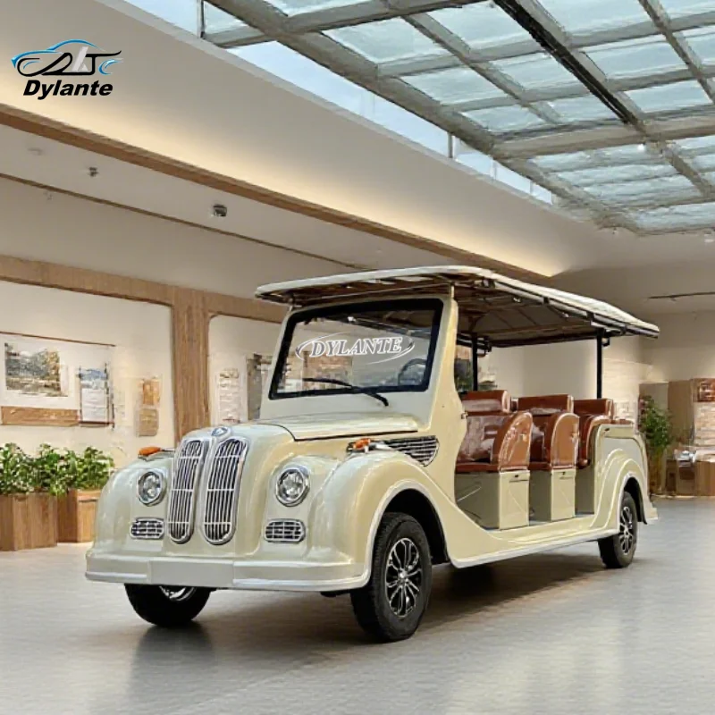 

Cheap Price Golf Carts 5 8 11 14 Seats Shuttle Bus Electric Club Car Classic Car and Sightseeing Golf Cart for Sale