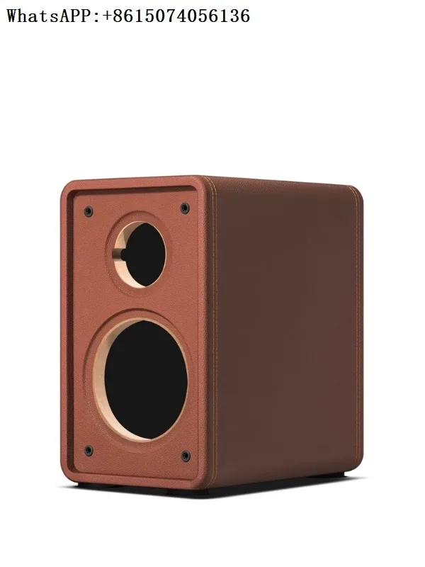 Deyimei 6.5-inch bookshelf speaker empty box body split frequency Huiwei speaker hifi sound wooden shell empty box